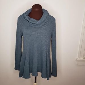 Sinuous Waffle Weave Top Size Small